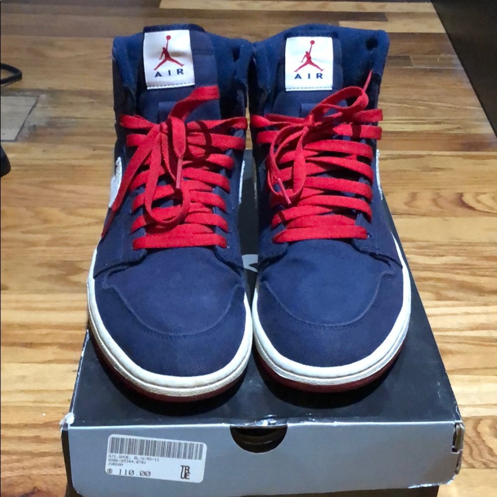 AIR JORDAN 1 HIGH. CANVAS.